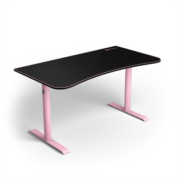 Arozzi Arena Medium - gaming desk, Pink, 140x75.5cm
