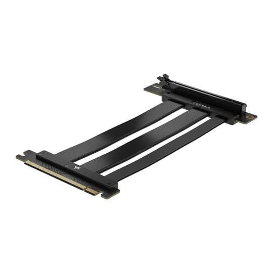 CORSAIR Premium PCIe 5.0 x16 Riser Cable, 175 mm