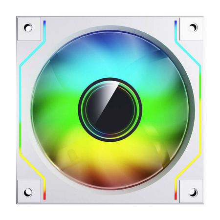 DARKFLASH DM20 120 mm ARGB PWM Case Fan White