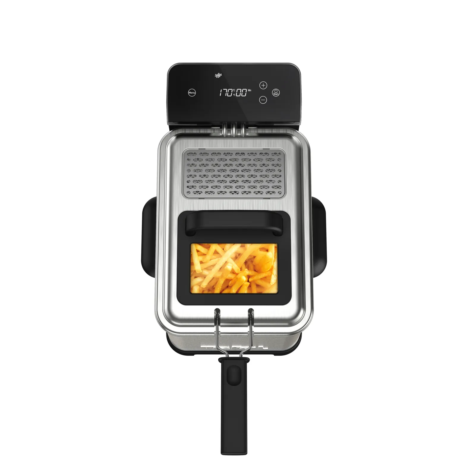 Tefal FR507D Family Pro Digital 4 L, deep fryer (stainless steel/black)