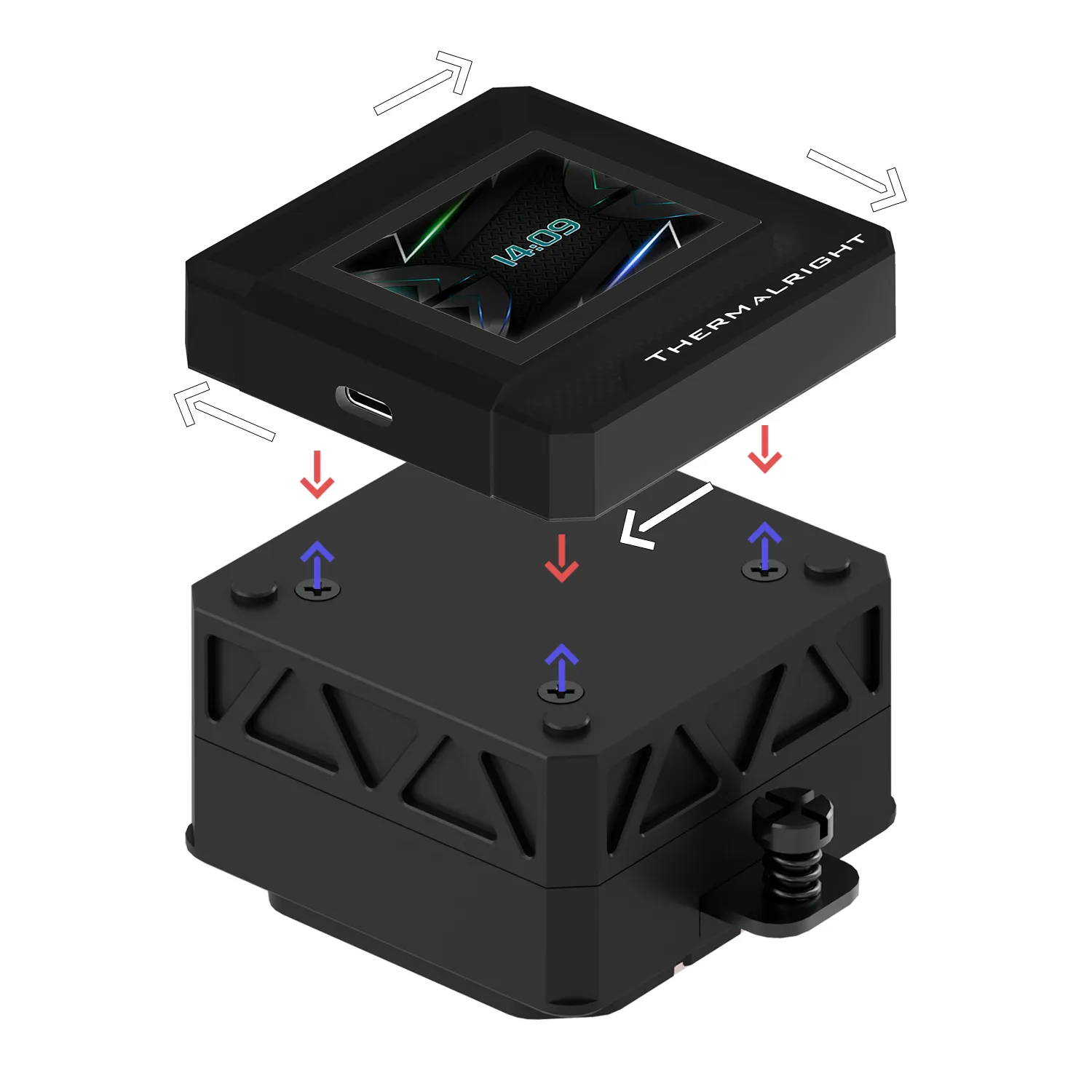 Thermalright Frozen Warframe 360 SE Argb Svart