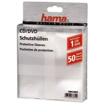 HAMA CD/DVD PP-SLE.50-PACK TP.