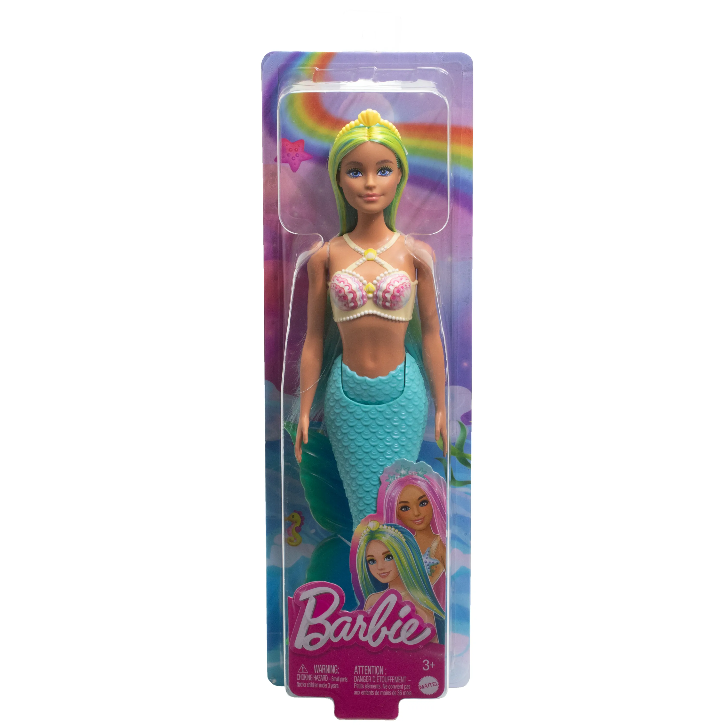 Mattel Barbie Dreamtopia Mermaid Doll (Turquoise)