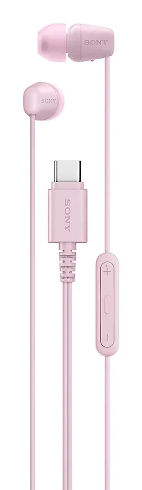 Sony IER-EX15CP In-ear Headphones, Pink
