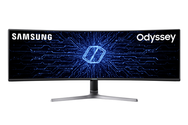 Samsung 49&quot; Odyssey C49RG90, 5120x1440px, VA -kaareva pelin&auml;ytt&ouml;