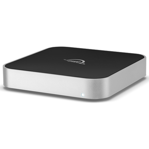 OWC miniStack 2TB 3.5" Desktop external HDD, Aluminum / Black