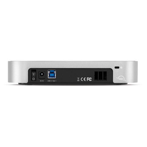 OWC miniStack 2TB 3.5" Desktop external HDD, Aluminum / Black