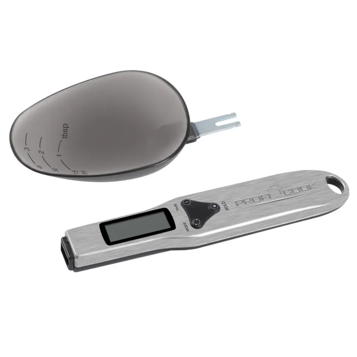 ProfiCook PC-LW 1214 Digital Spoon Scale, Stainless Steel, 300 g / 0.1 g