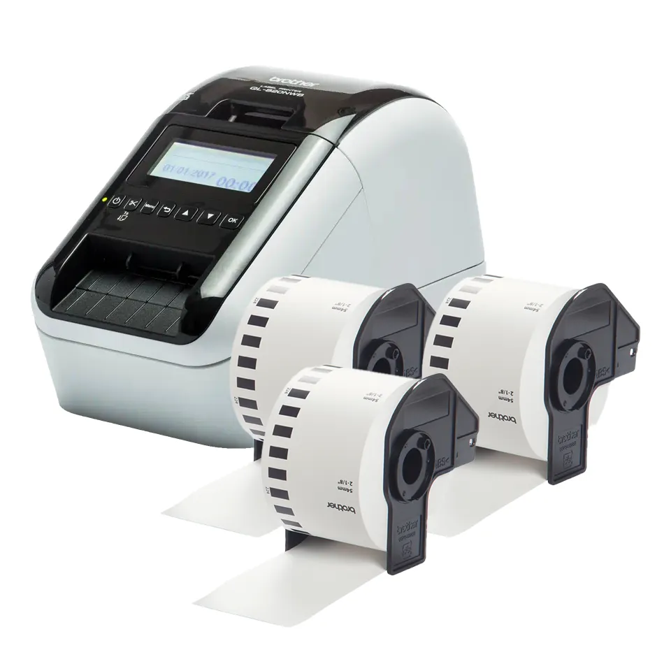 Brother QL-820NWBCVM Visitor Badge Printer