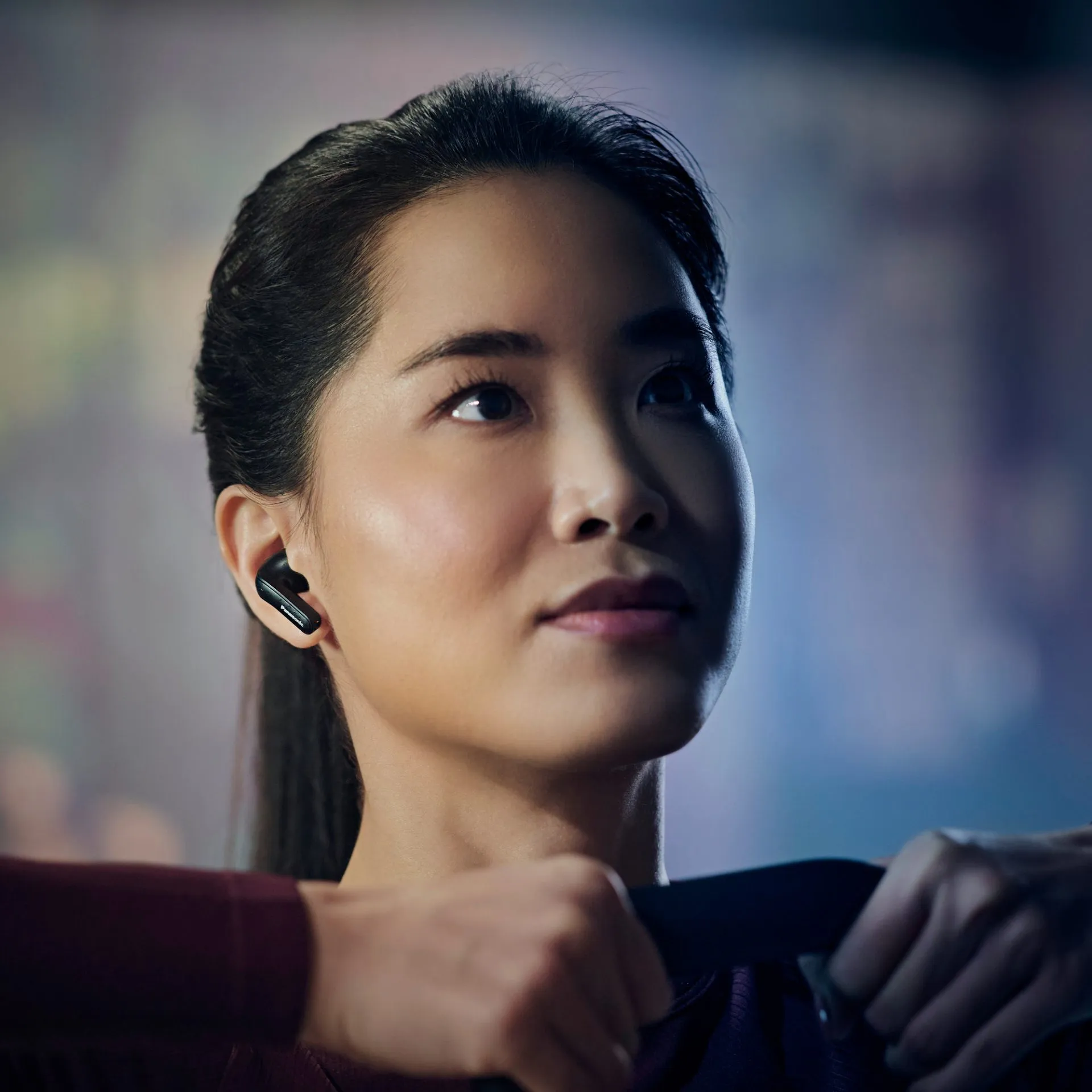 Panasonic RZ-B310WDE-K tr&aring;dl&ouml;sa in-ear h&ouml;rlurar, svart