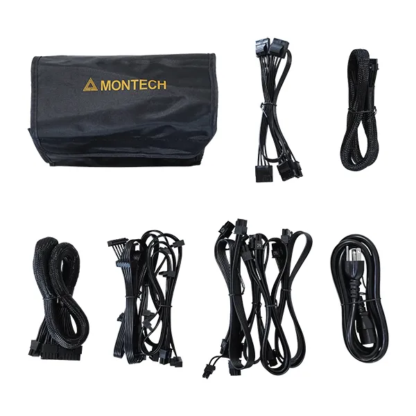 Montech Titan Gold 850W - power supply, 80 Plus Gold