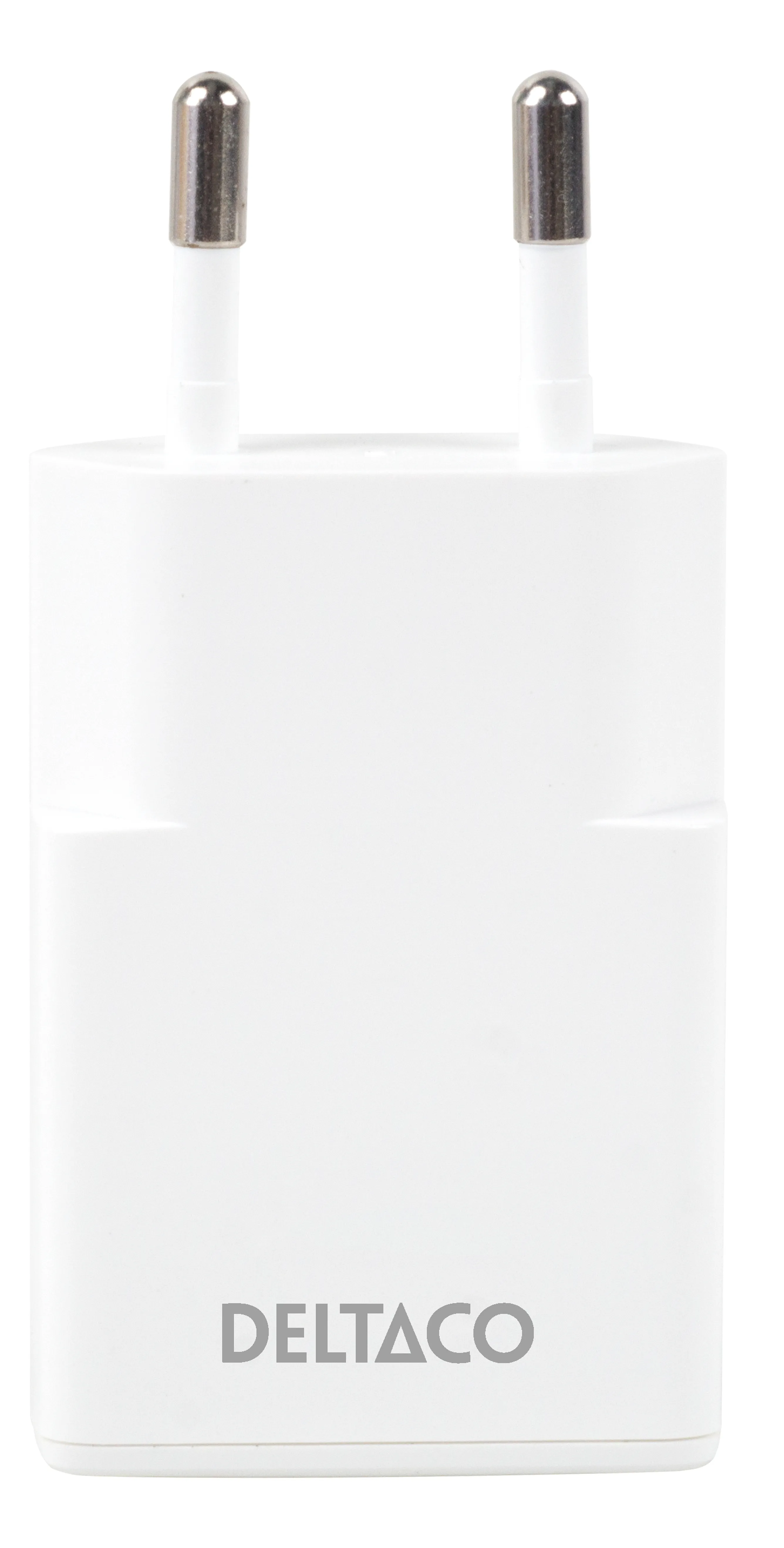 DELTACO USBC-AC156 30 W - Virtal&auml;hde, Valkoinen