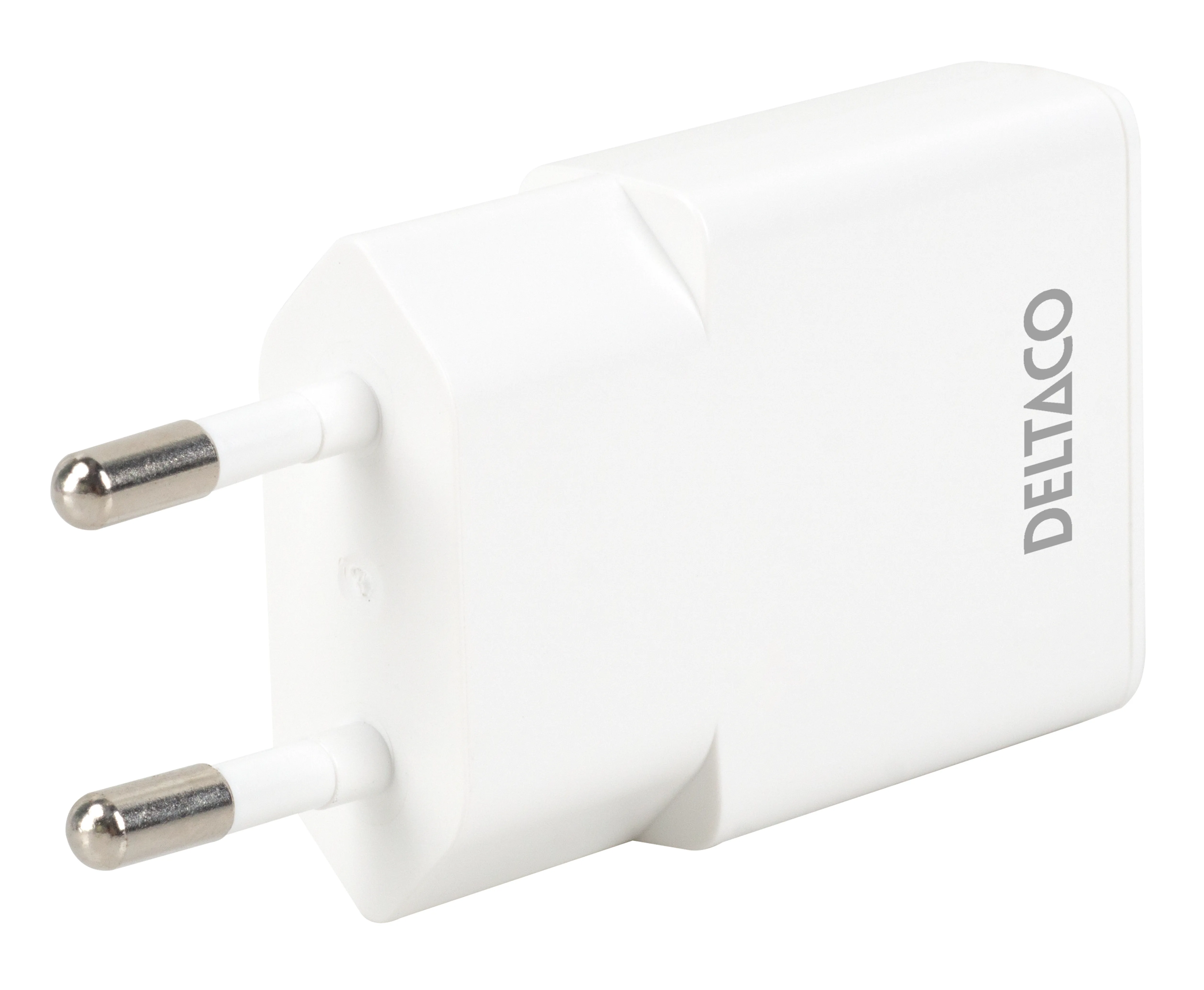 DELTACO USBC-AC156 30 W - Virtal&auml;hde, Valkoinen