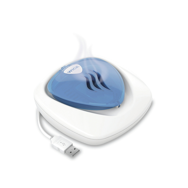Vicks V1800 - waterless diffuser, white/blue