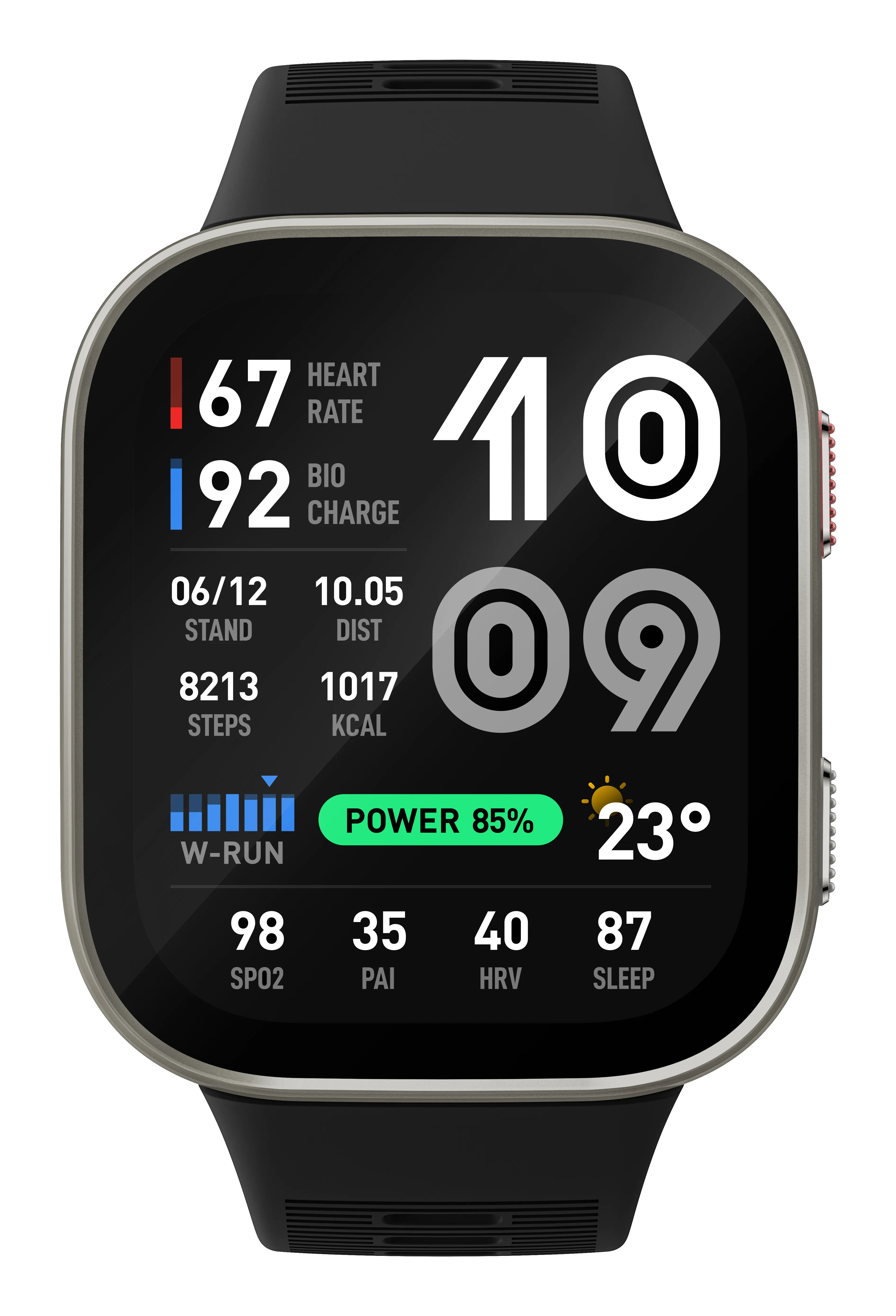 Amazfit Bip Max -&auml;lykello, hopea