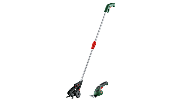 Bosch Isio akkuk&auml;ytt&ouml;iset ruohosakset, musta - vihre&auml;