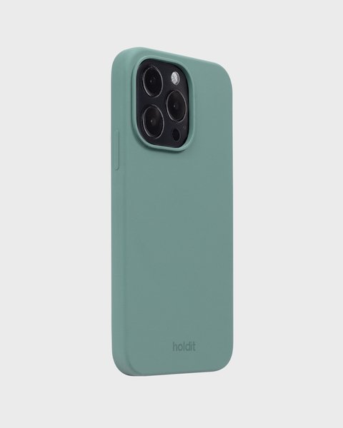 Holdit Silicone Case Iphone 15 PRO Moss Green