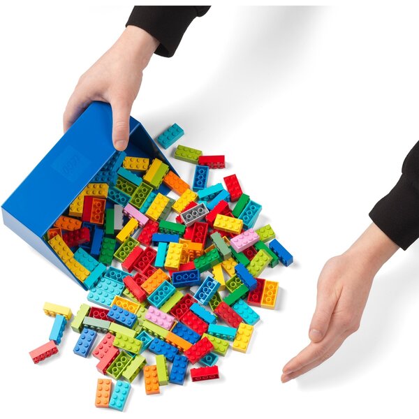 Room Copenhagen LEGO brick shovel set of 2, storage box (red)