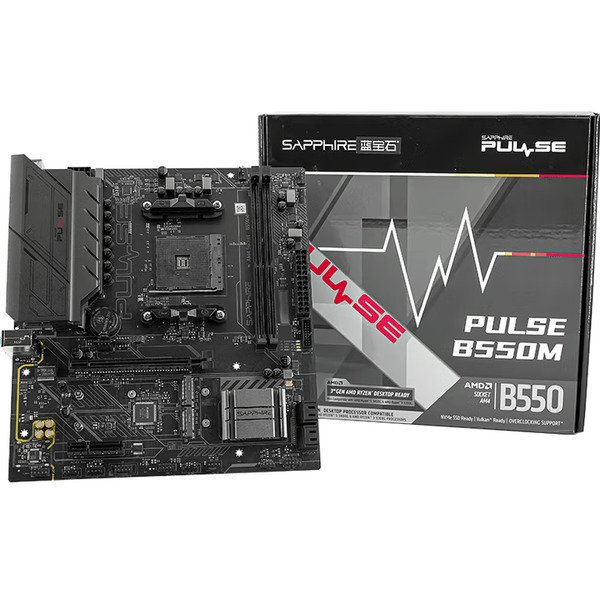 Sapphire PULSE B550M AM4 mATX -emolevy
