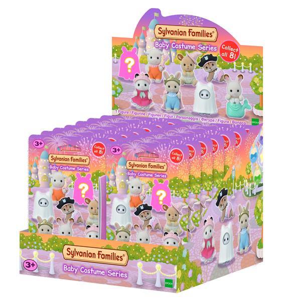 Sylvanian Families Baby Costume Series - Pack and Box (Display)