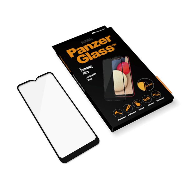 PanzerGlass Case Friendly, Galaxy A02s - Screen Glass