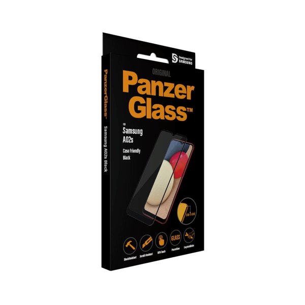 PanzerGlass Case Friendly, Galaxy A02s - Screen Glass