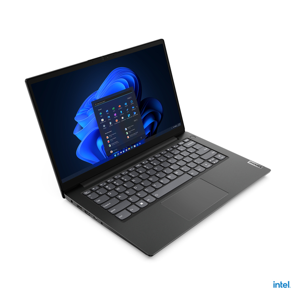 Lenovo 14&quot; V14. Intel Core i5-1235U, 16 GB Ram, 256 GB SSD, Windows 11 Pro - b&auml;rbar dator, Svart