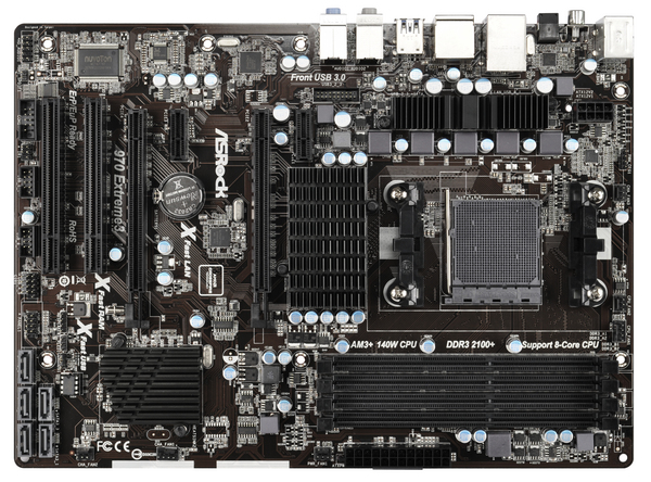 ASROCK 970 Extreme3 R2.0 | Socket AM3+ | ATX