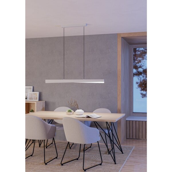 EGLO BOLOGNANO-Z - Katto/loft-valaisin, vaaleanharmaa
