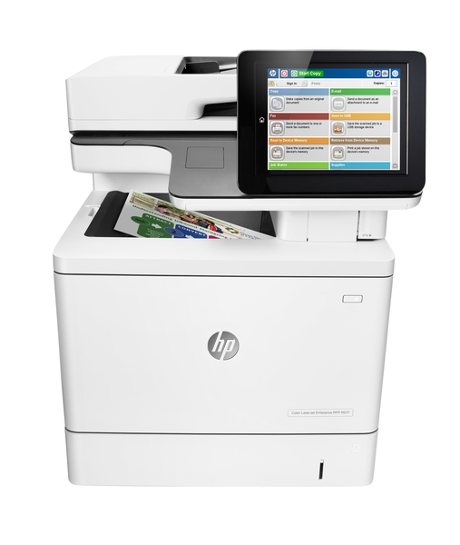 HP LaserJet M577cm Duplex, LAN, A4 - colour laser printer