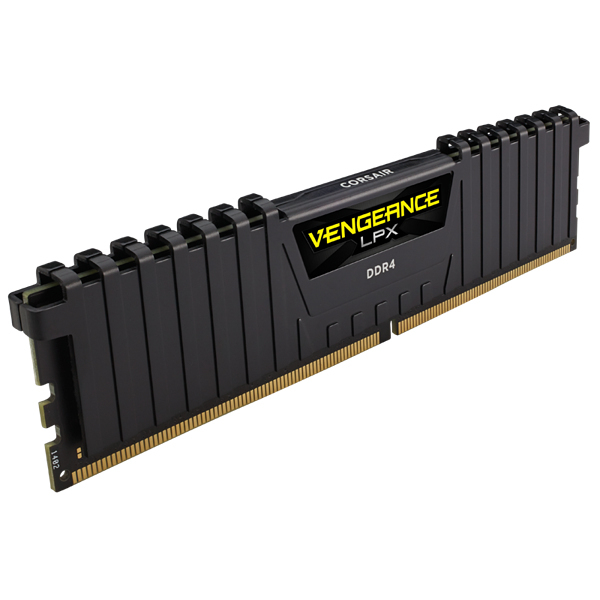 Corsair 128 GB (8 x 16 GB) Vengeance LPX, DDR4 3200 MHz - memory, black