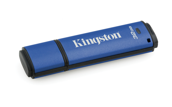 Kingston 32 Gt DataTraveler Vault Privacy 3.0 USB 3.0 -muistitikku, Sininen