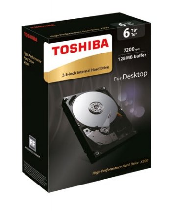 Toshiba 6TB X300, 3.5&quot;, SATA, 7200rpm, 128MB - HDD
