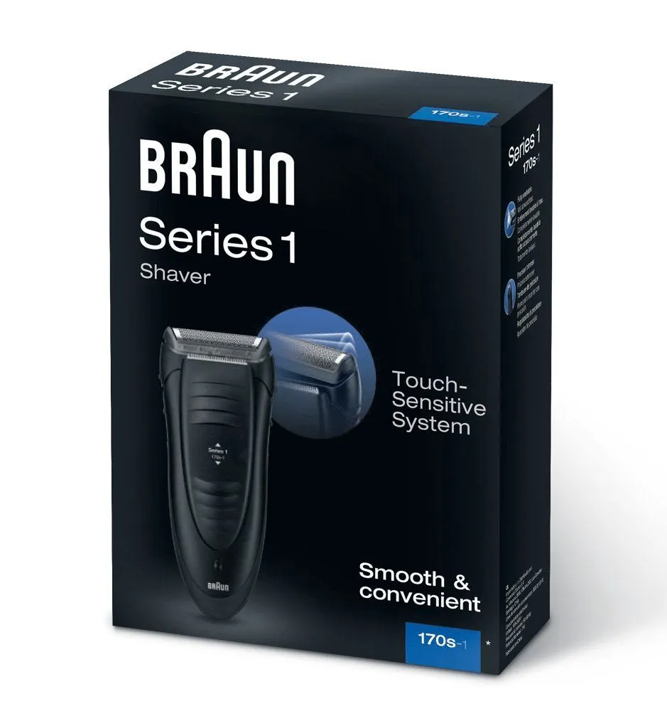 Braun Series 1 -170 - shaver, Black