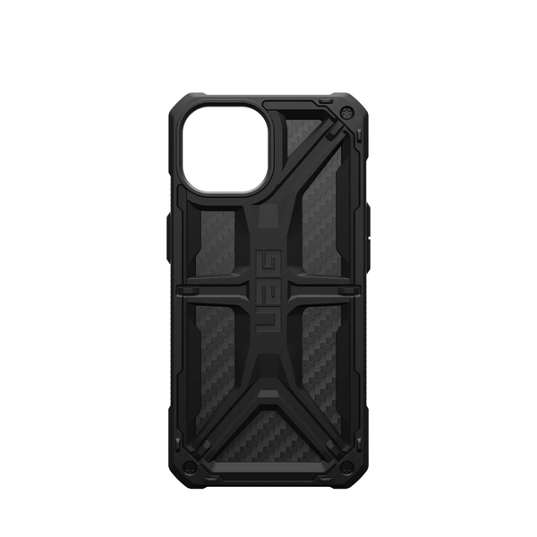 UAG Monarch, iPhone 15 - fodral, Carbon Fiber