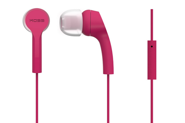 KOSS KEB9i In-Ear Mic Pink