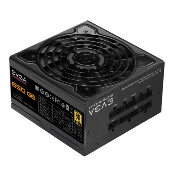EVGA SuperNova G6 650W -  strömkälla , 80 Plus Gold