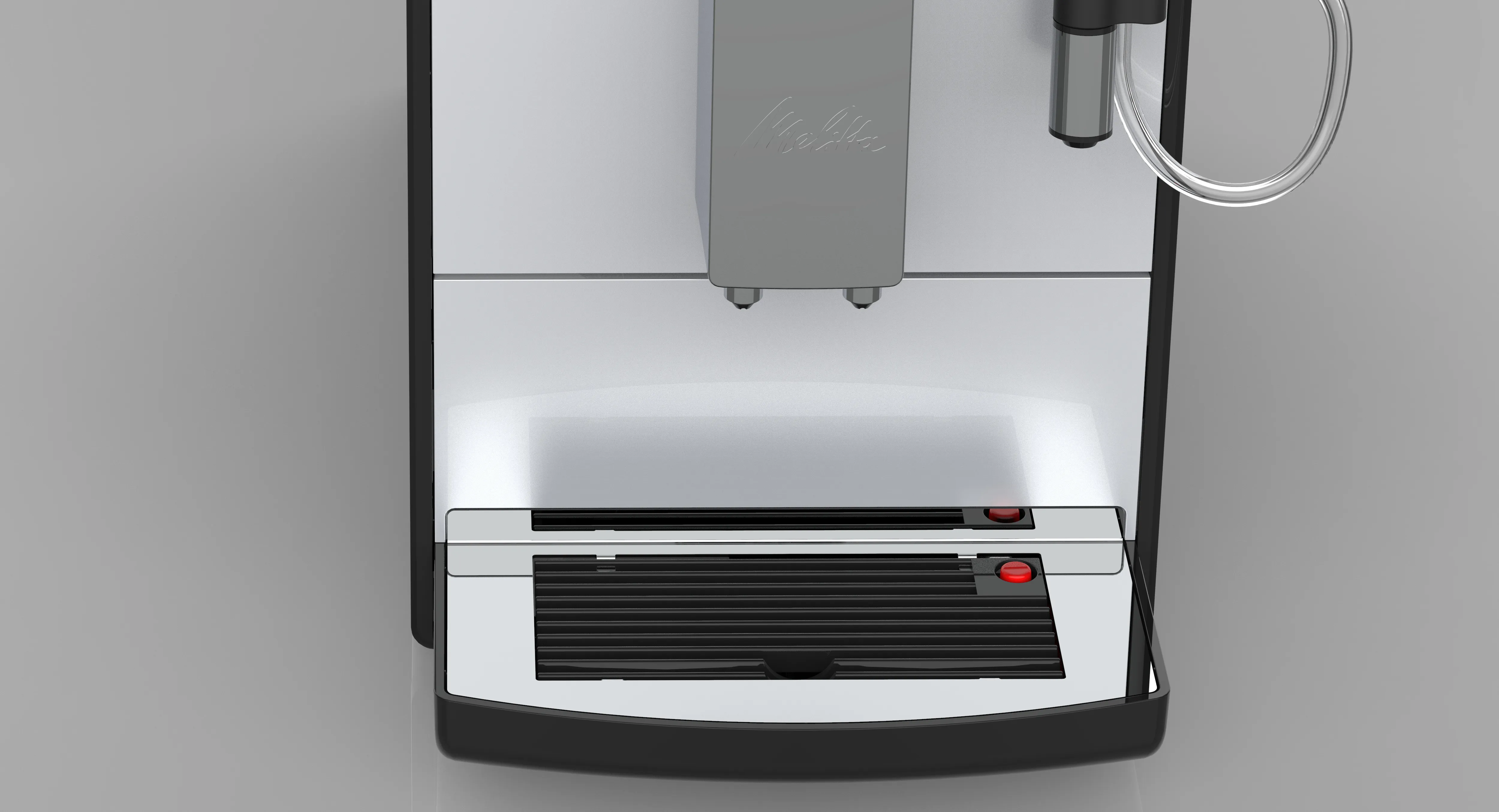 Melitta Avanza F270-100 - espresso machine, fully automatic, Black, Grey