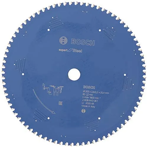 Bosch Expert for Steel - Rundsavsklinge - for st&aring; - 305 mm - 80 t&aelig;nder