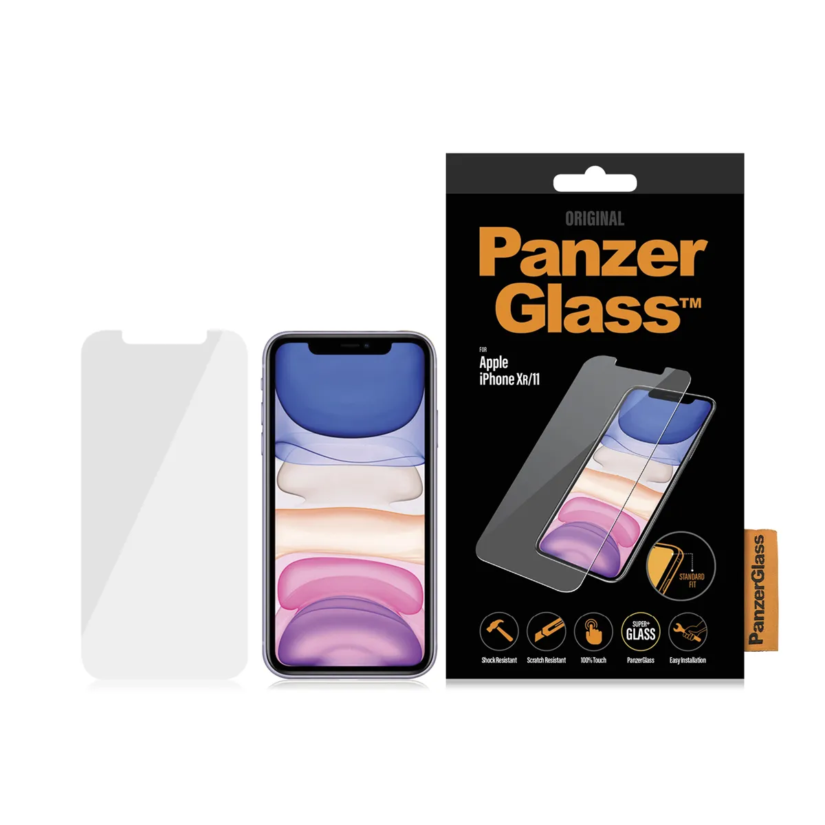 PanzerGlass Classic Fit, iPhone 11 -panssarilasi
