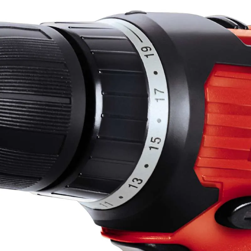 Einhell cordless drill TH-CD 12-2 Li, 12V (red / black, Li-ion battery pack 1.3Ah)