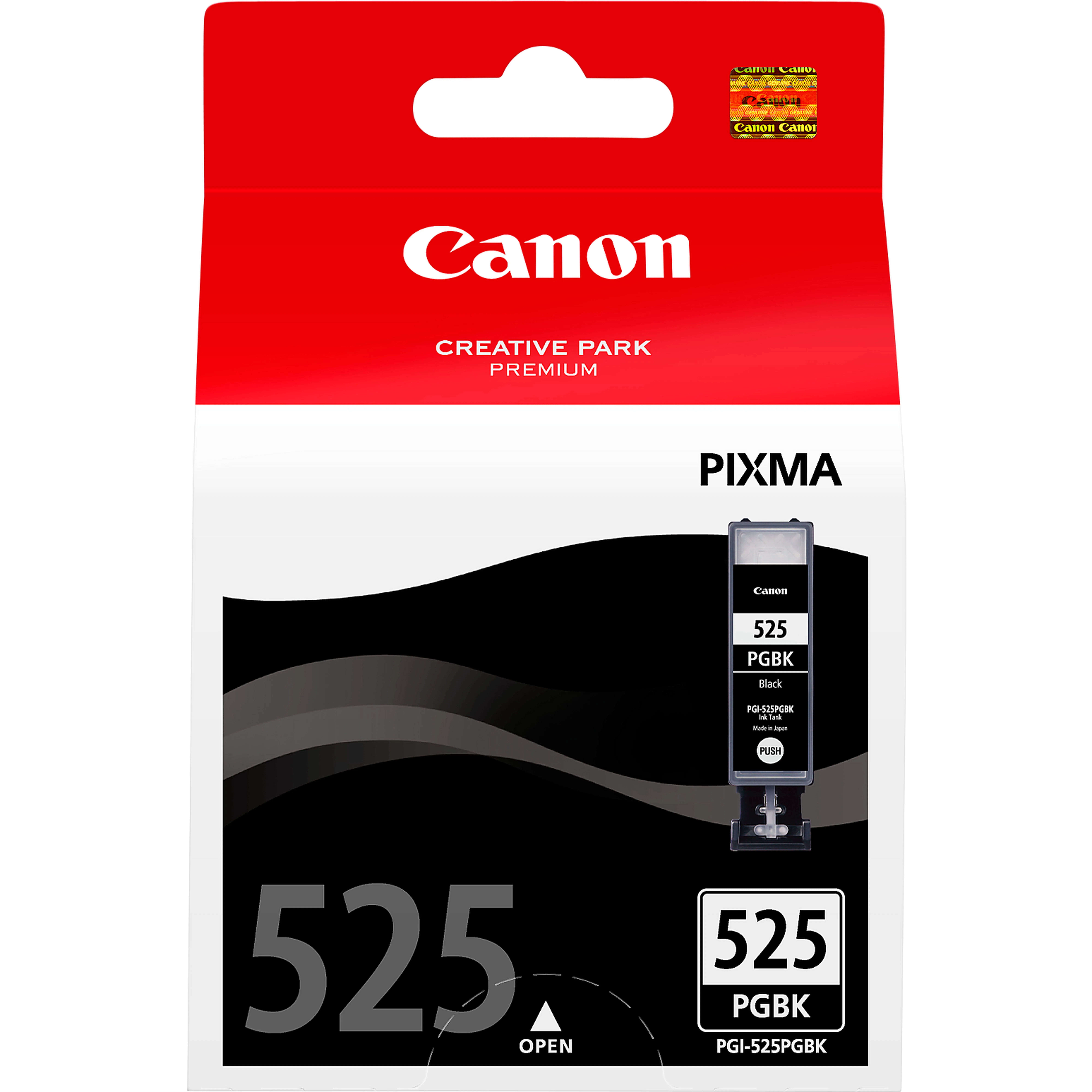 Canon PGI-525PGBK bl&auml;ckpatron, 19 ml, svart