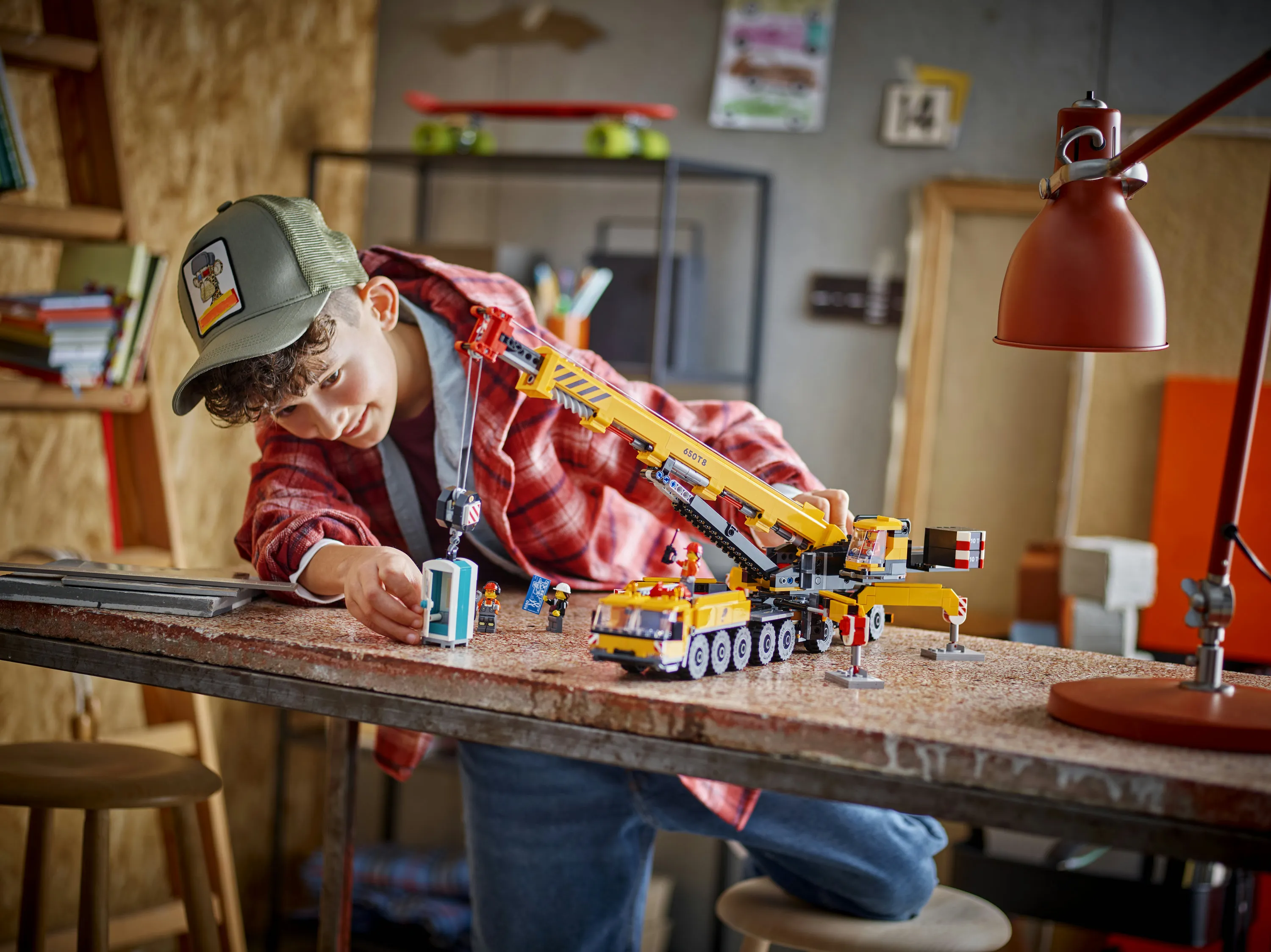 LEGO City Yellow Mobile Construction Crane 60409