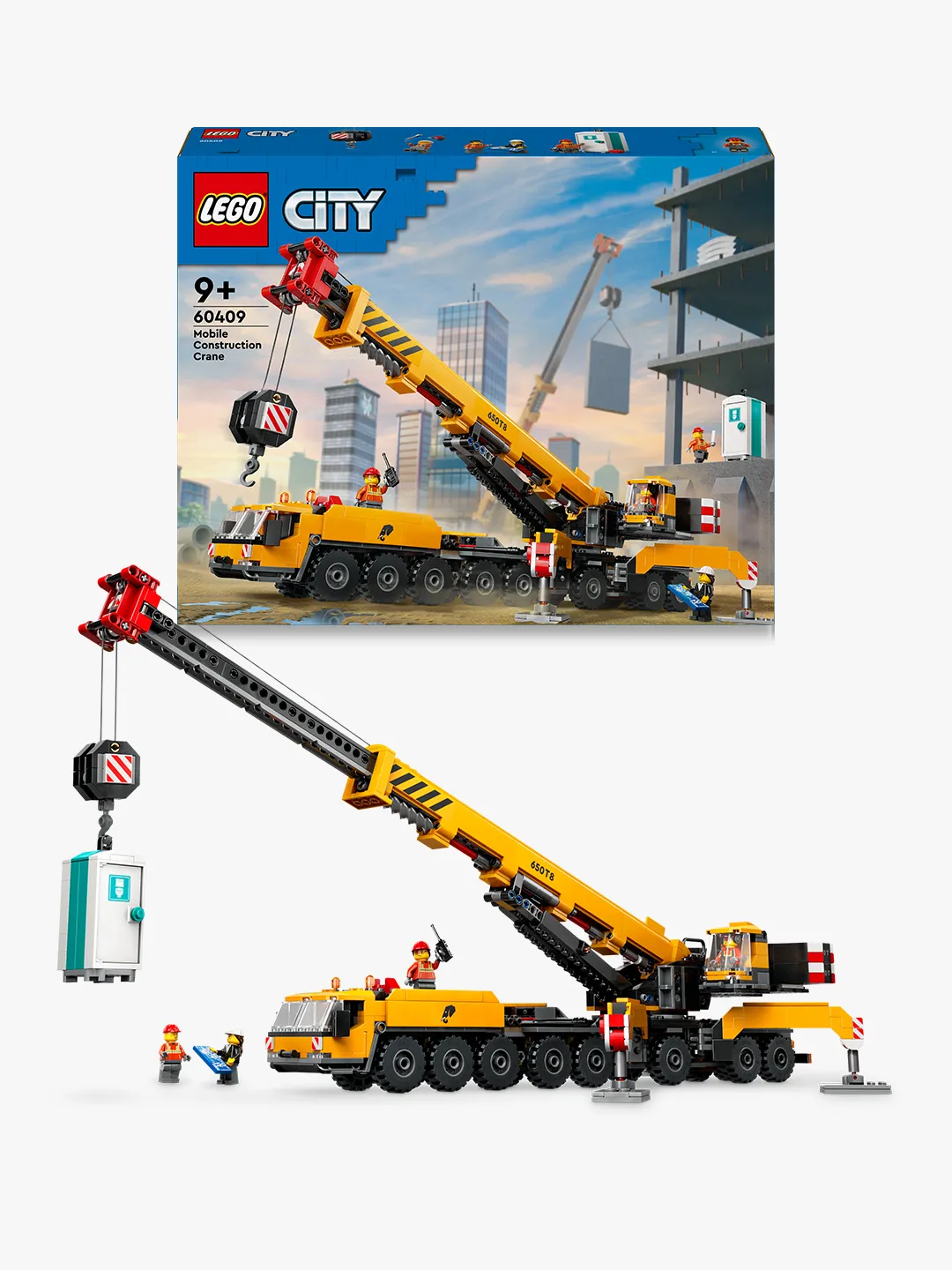 LEGO City Yellow Mobile Construction Crane 60409