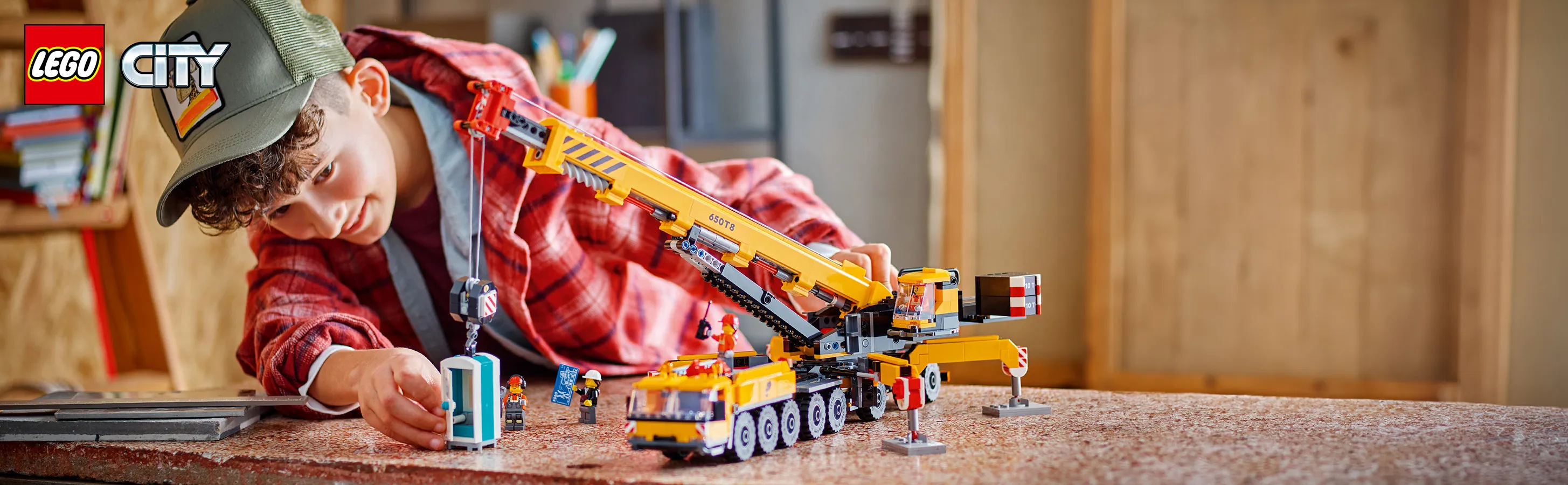 LEGO City Yellow Mobile Construction Crane 60409