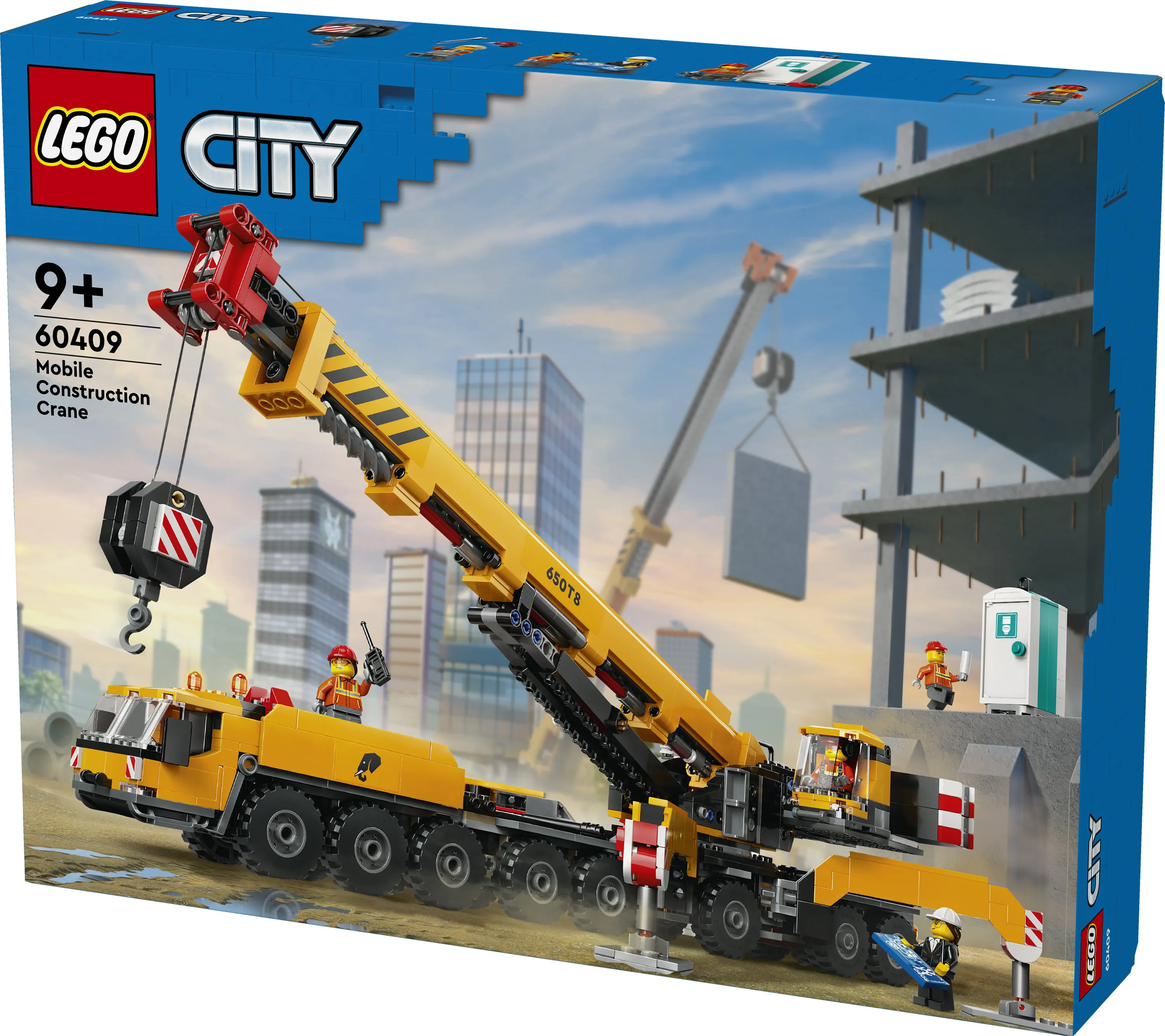 LEGO City Yellow Mobile Construction Crane 60409