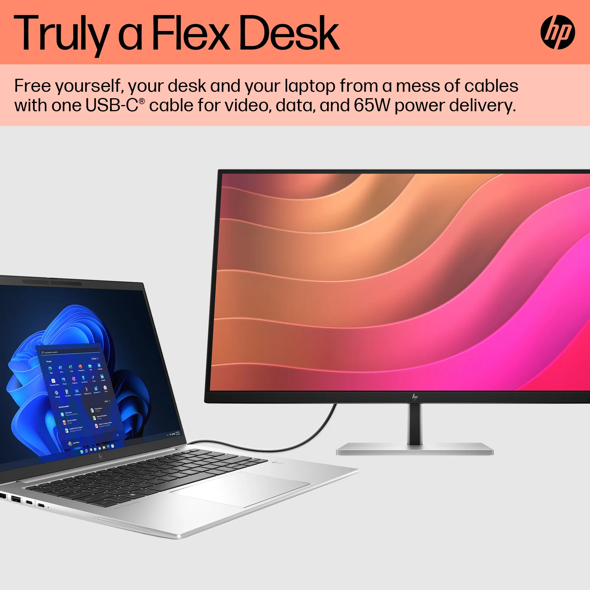 HP 32&quot; E32k G5 4K 4K UHD, IPS -n&auml;ytt&ouml;