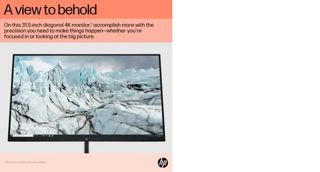 HP 32&quot; E32k G5 4K 4K UHD, IPS -n&auml;ytt&ouml;