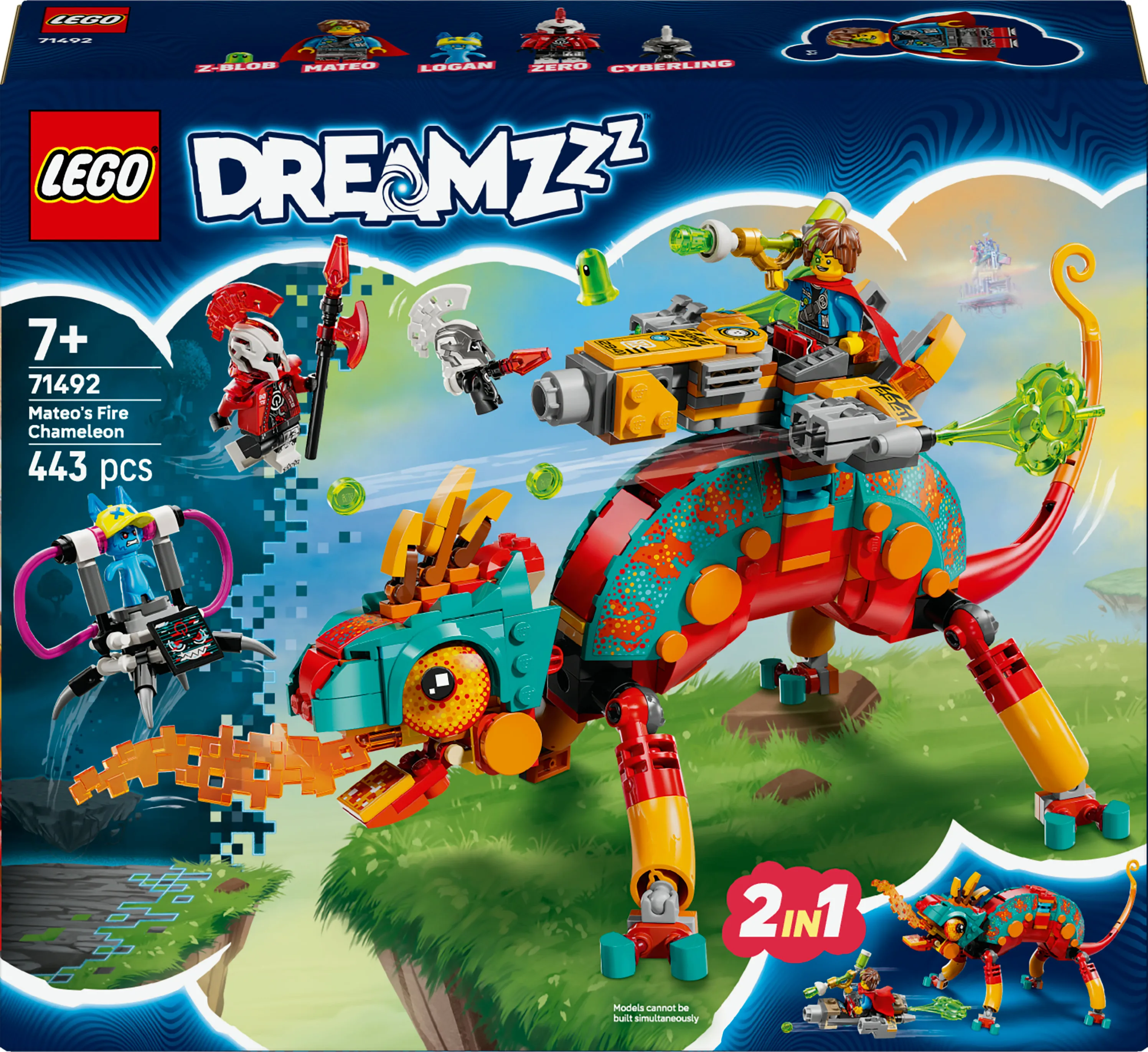 LEGO DREAMZzz Mateon tulikameleontti 71492