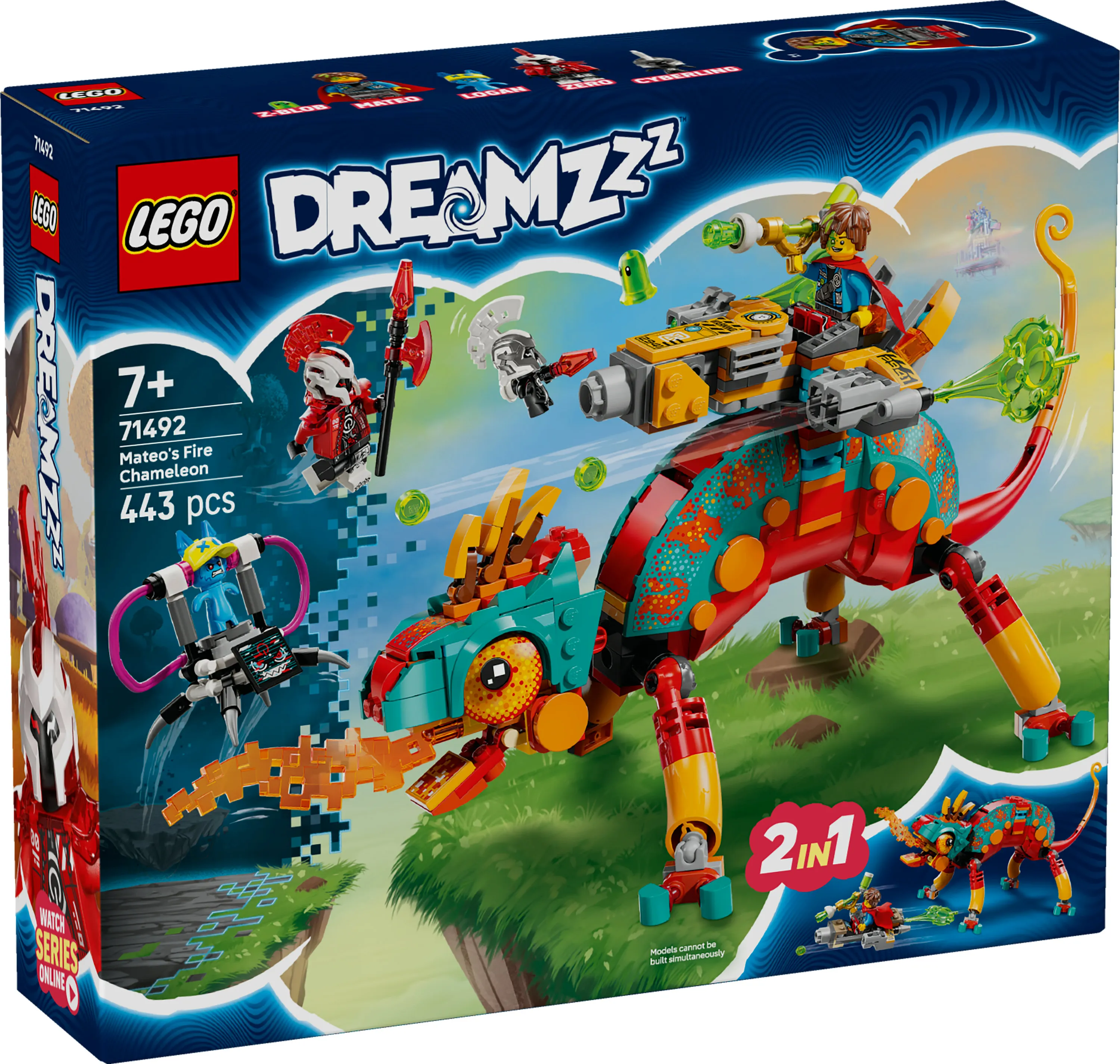 LEGO DREAMZzz Mateon tulikameleontti 71492